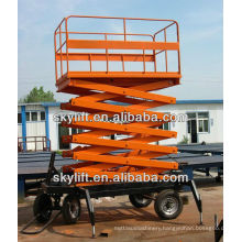 Mobile Scissor Lift -1500kg.Capacity, 15m.Platform Height, Ac220v